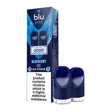 Blu 2 Pack Pod Blueberry Ice 20mg