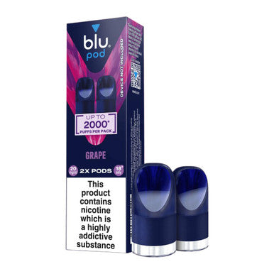 Blu 2 Pack Pod Grape 20mg