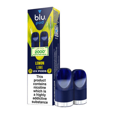 Blu 2 Pack Pod Lemon Lime 20mg