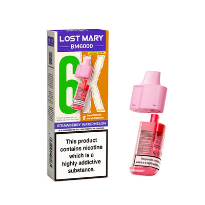 Lost Mary BM6000 Pods Strawberry Watermelon