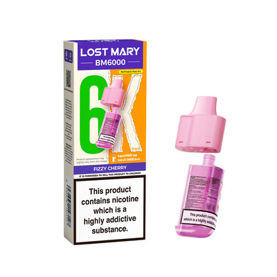 Lost Mary BM6000 Pods Fizzy Cherry