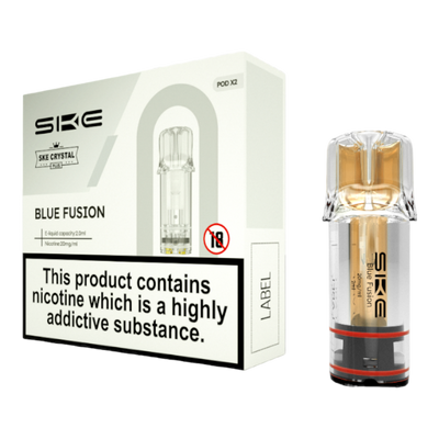 SKE Crystal Plus Pods 20mg - Blue Fusion
