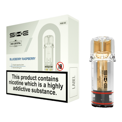 SKE Crystal Plus Pods 20mg  Blueberry Raspberry
