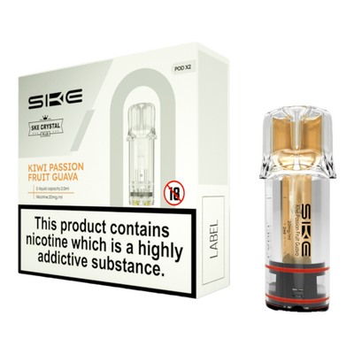 SKE Crystal Plus Pods 20mg  Kiwi Passion Fruit Guava
