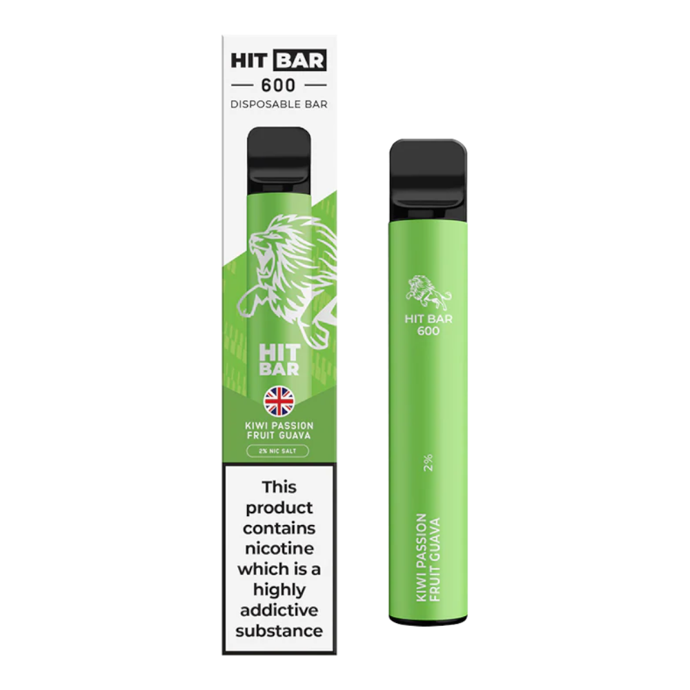 Hit Bar E600 Kiwi & Passion Fruit Guava 20mg