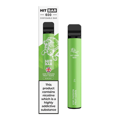 Hit Bar E600 Kiwi & Passion Fruit Guava 20mg