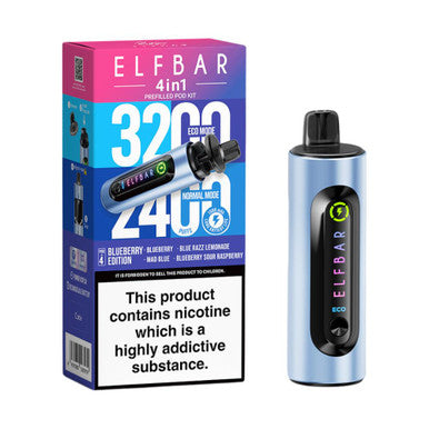 ELFBAR 4in1 Kit Blueberry Edition