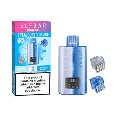 ELFBAR DUAL 10K Pod Kit Blue Edition
