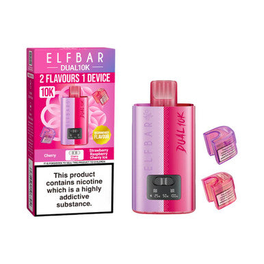 ELFBAR DUAL 10K Pod Kit Cherry Edition