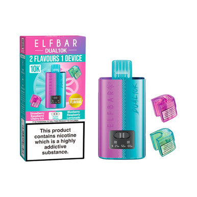 ELFBAR DUAL 10K Pod Kit Purple Edition