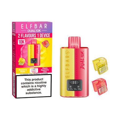 ELFBAR DUAL 10K Pod Kit Raspberry Edition