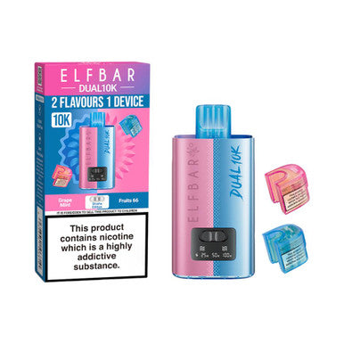 ELFBAR DUAL 10K Pod Kit Shisha Edition
