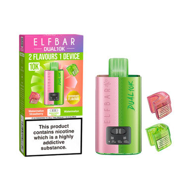 ELFBAR DUAL 10K Pod Kit Watermelon Edition