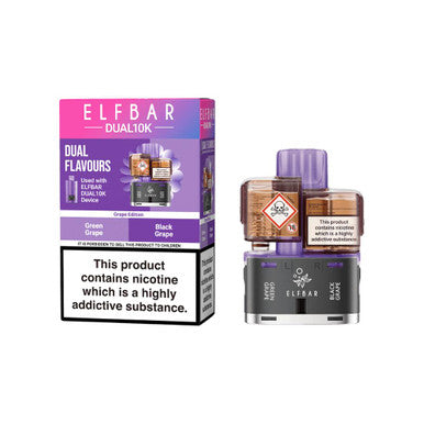 ELFBar DUAL 10K Pods Grape Edition