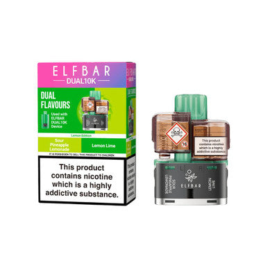 ELFBar DUAL 10K Pods Lemon Edition
