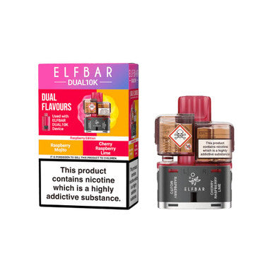 ELFBar DUAL 10K Pods Raspberry Edition