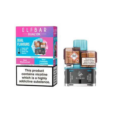 ELFBar DUAL 10K Pods Sour Edition