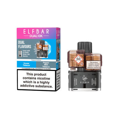 ELFBar DUAL 10K Pods Tobacco Edition