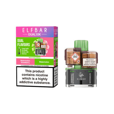 ELFBar DUAL 10K Pods Watermelon Edition