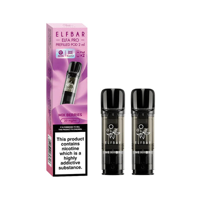 Elfbar Elfa Pro Prefilled Pod 2pk Mix Berries 2ml