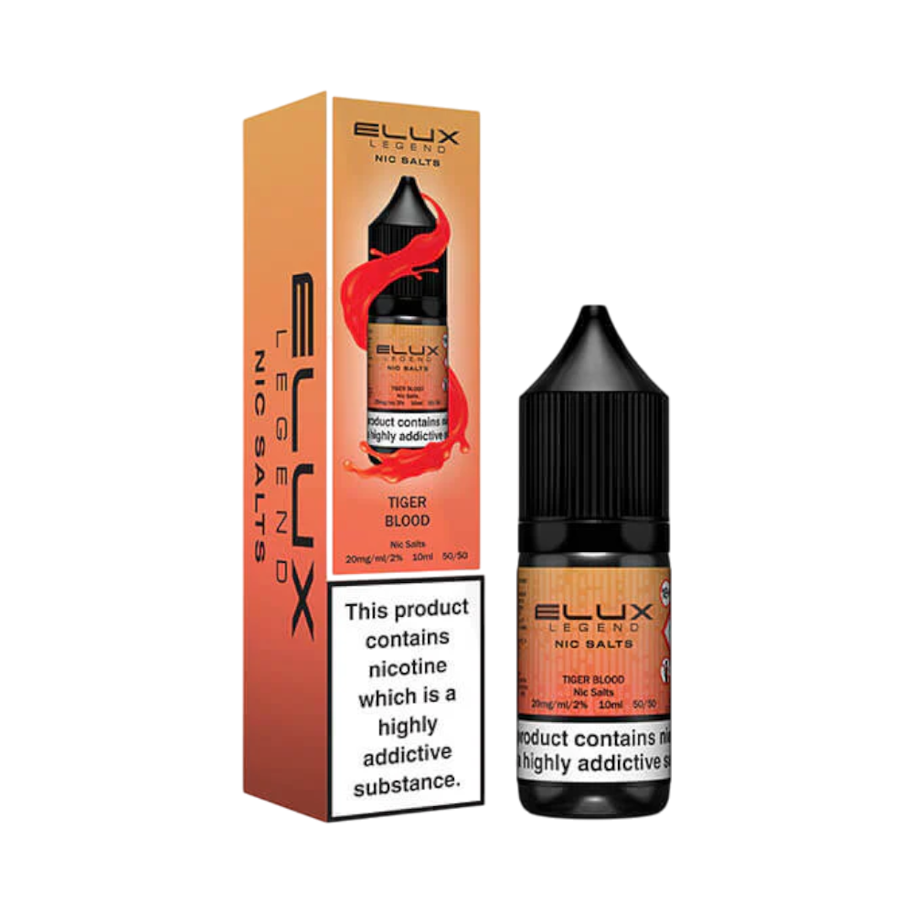 Elux Legends Nic Salts Tiger Blood 10mg