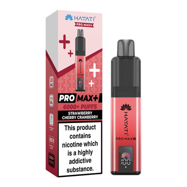 Hayati Pro Max+ Kit Strawberry Cherry Cranberry