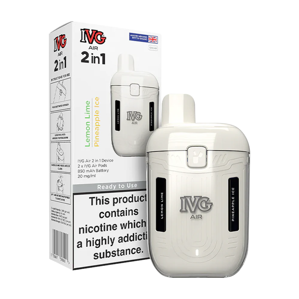 IVG Air 2 in 1  White Starter Kit