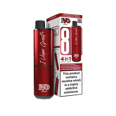 IVG 2400 Recharge Kit Pomegranate Edition