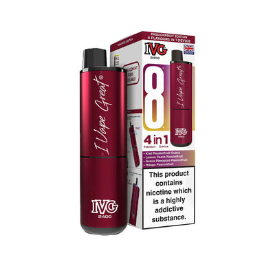 IVG 2400 Recharge Kit Passionfruit Edition