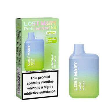 Lost Mary BM600 Recharge Kit Menthol