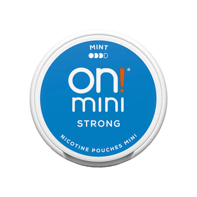 on mini Mint Strong 6mg - Round Can