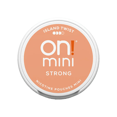 on mini Island Twist Strong 6mg - Round Can