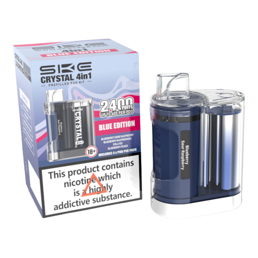 SKE Crystal 4In1 Kit Blue Edition 20mg
