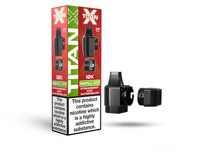 Titan X Refill Kit Strawberry Kiwi Watermelon