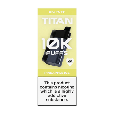 Titan 10K Vape Device Pineapple Ice 20mg