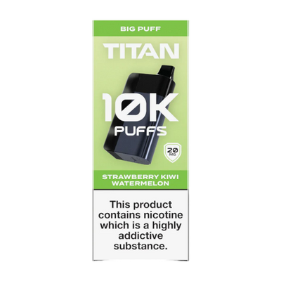 Titan 10K Vape Device Strawberry Kiwi Watermelon 20mg