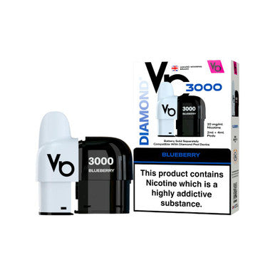 Vapes Bars Diamond 3k Pods Blueberry
