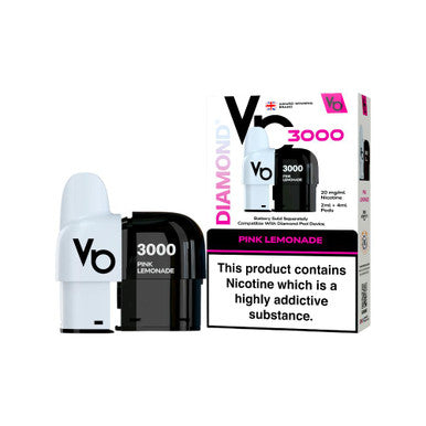 Vapes Bars Diamond 3k Pods Pink Lemonade