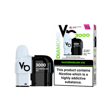 Vapes Bars Diamond 3k Pods Watermelon Ice