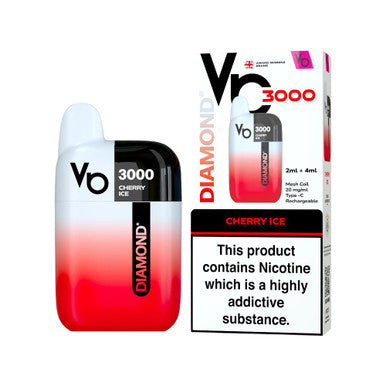 Vapes Bars Diamond 3k Kit Cherry Ice