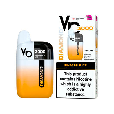 Vapes Bars Diamond 3k Kit Pineapple Ice