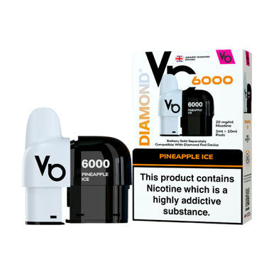 Vapes Bars Diamond 6k Pods Pineapple Ice